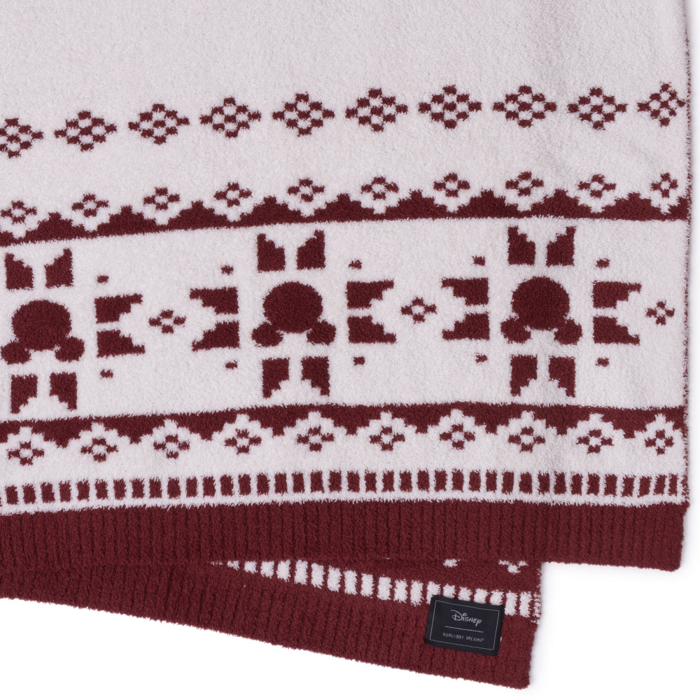 CozyChic Disney Mickey Fair Isle Throw - FAO Schwarz