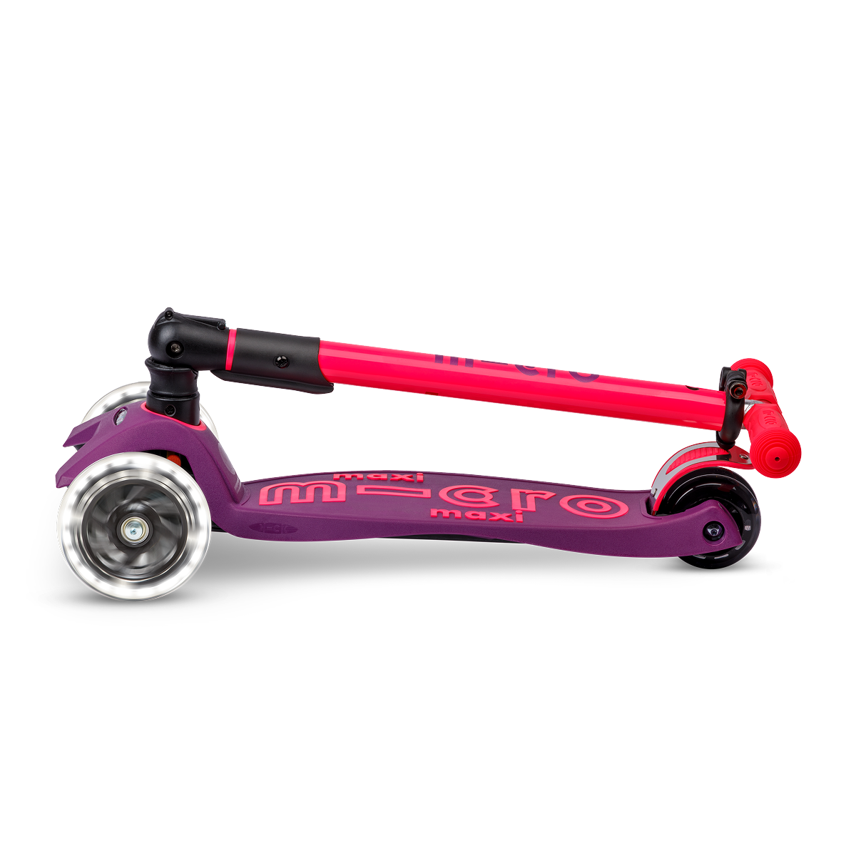 Maxi Deluxe Foldable Neon LED Scooter - FAO Schwarz