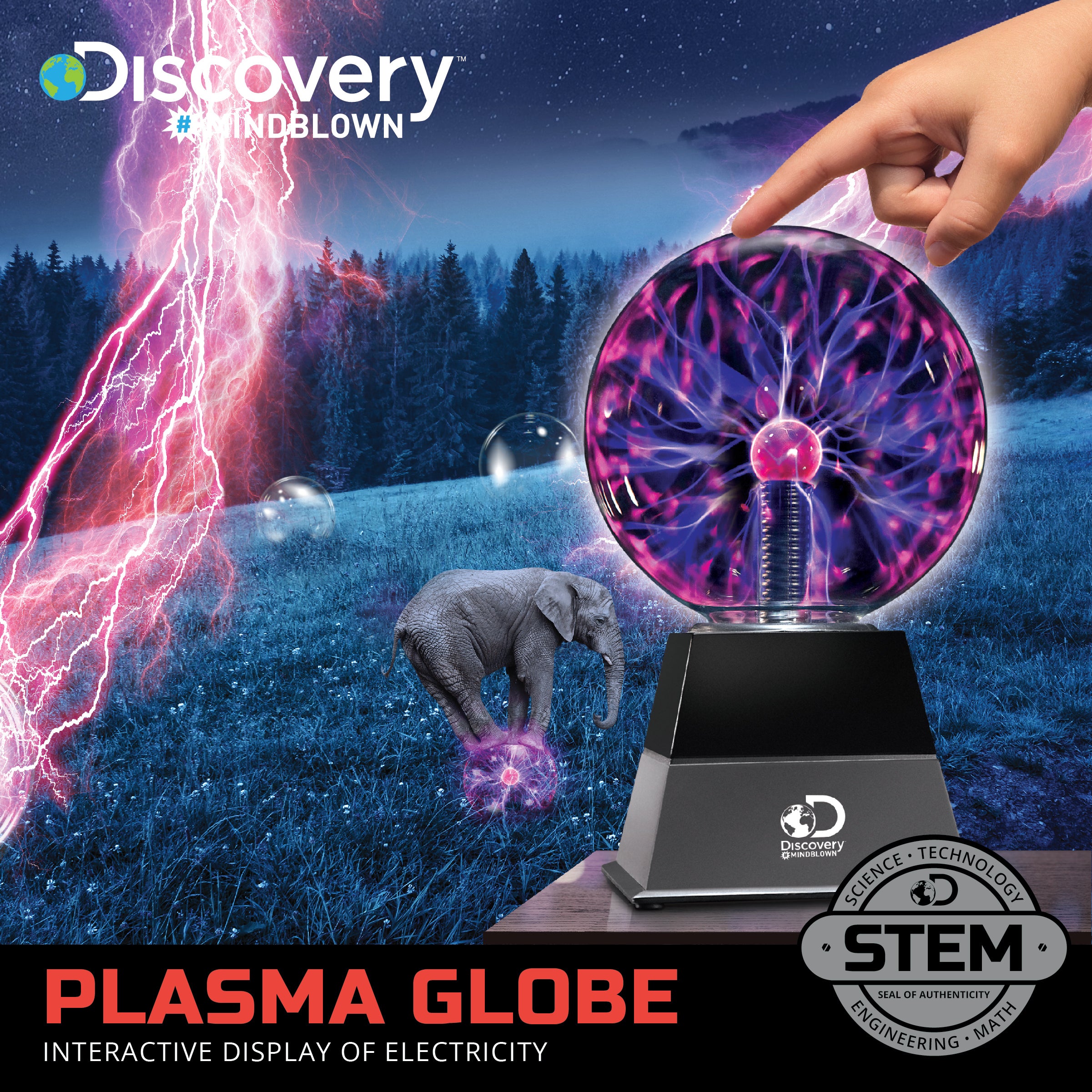 6″ Plasma Globe Lamp - FAO Schwarz