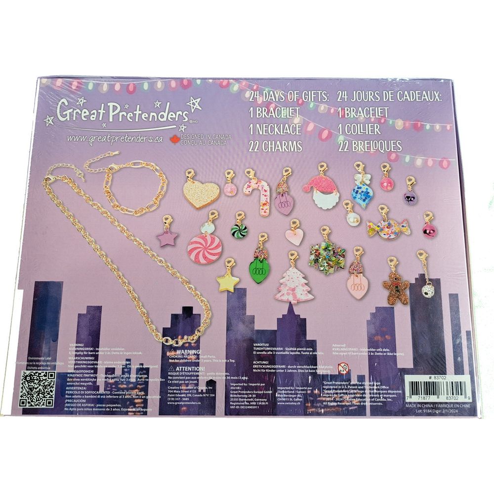 Holiday Party Fun Build a Bracelet Advent Calendar - FAO Schwarz