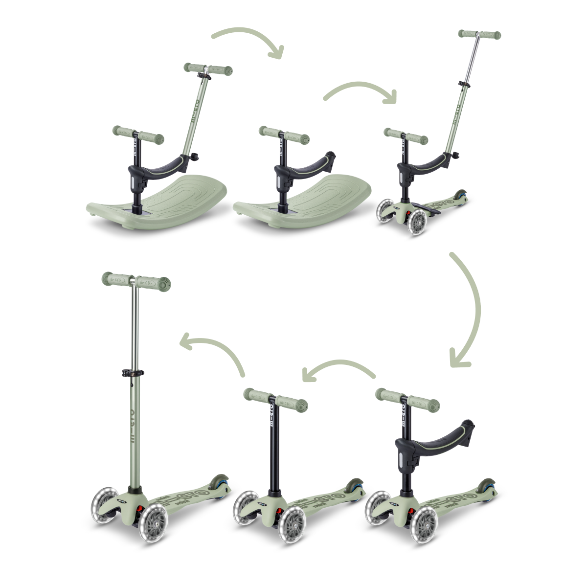 Mini Deluxe Rock & Go LED Scooter - FAO Schwarz