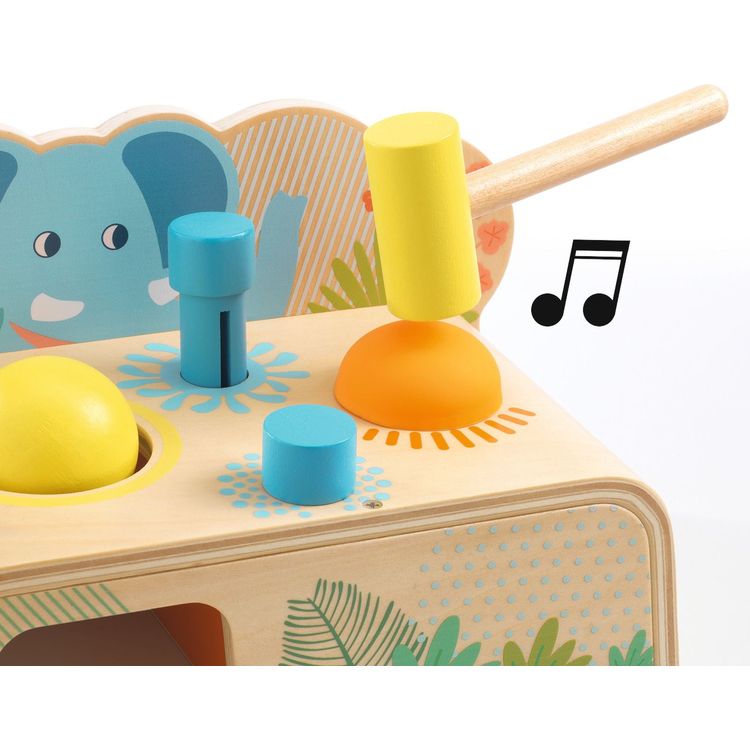 Multi Tap Hammer Wooden Toy - FAO Schwarz