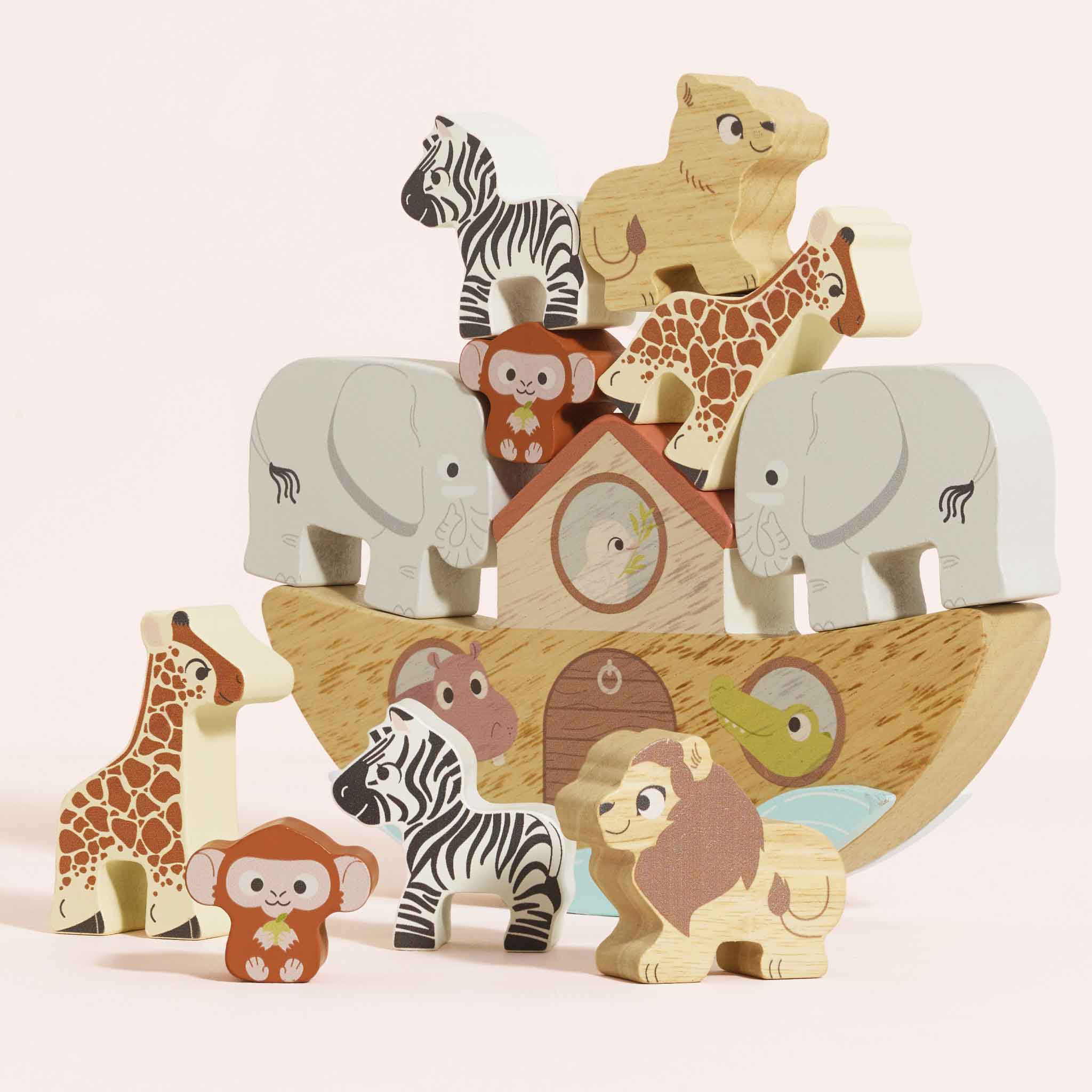 Noah’s Balancing Ark Animal Stacker - FAO Schwarz