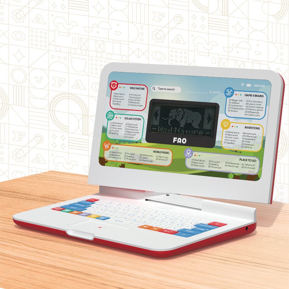 Teach & Talk Exploration Laptop - FAO Schwarz