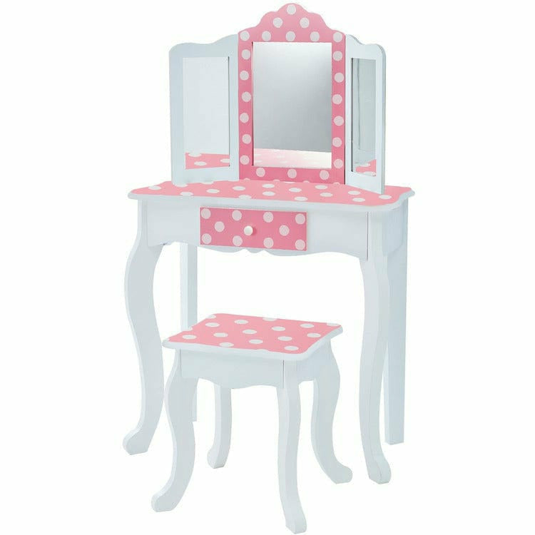 Polka Dot Gisele Play Vanity Set - FAO Schwarz