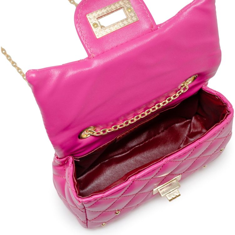 Classic Quilted Stud Mini Bag – Hot Pink - FAO Schwarz