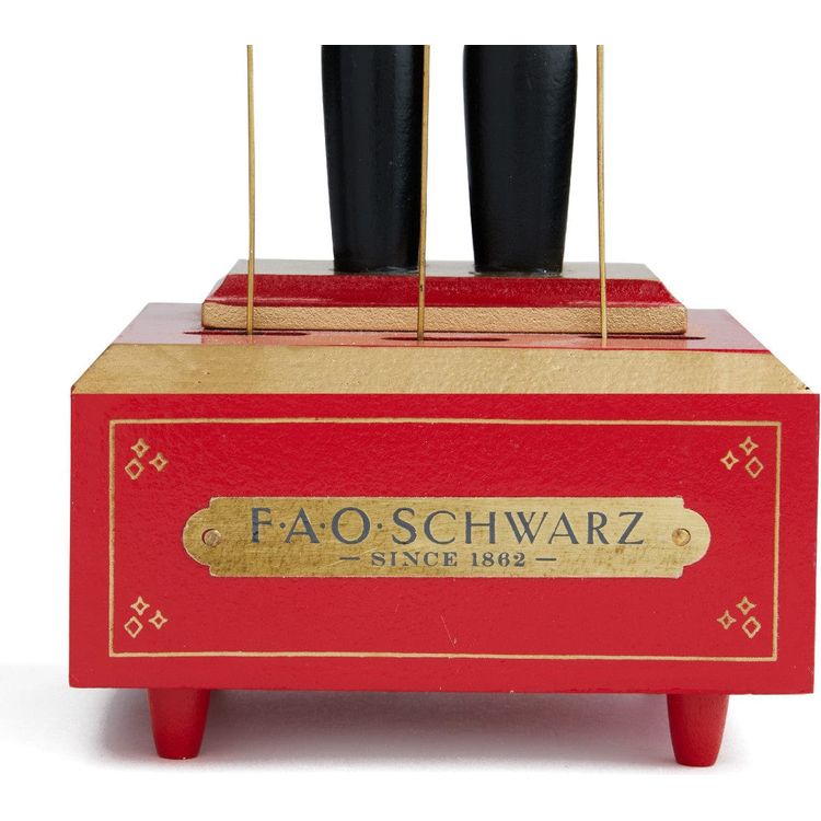 12 Inch Musical Wooden Nutcracker Prince - FAO Schwarz