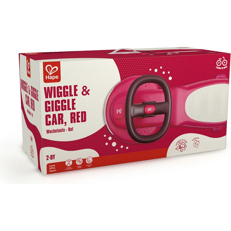 Wiggle & Giggle Car – Red - FAO Schwarz