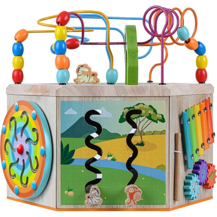 Preschool Play Lab 7-in-1 Large Activity Station - FAO Schwarz
