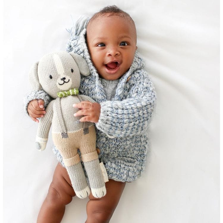 Little 13″ Noah the Dog Hand-Knit Doll - FAO Schwarz