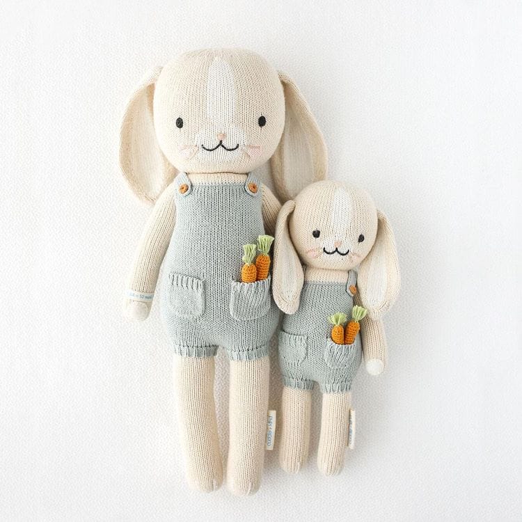 Little 13″ Henry the Bunny Hand-Knit Doll - FAO Schwarz