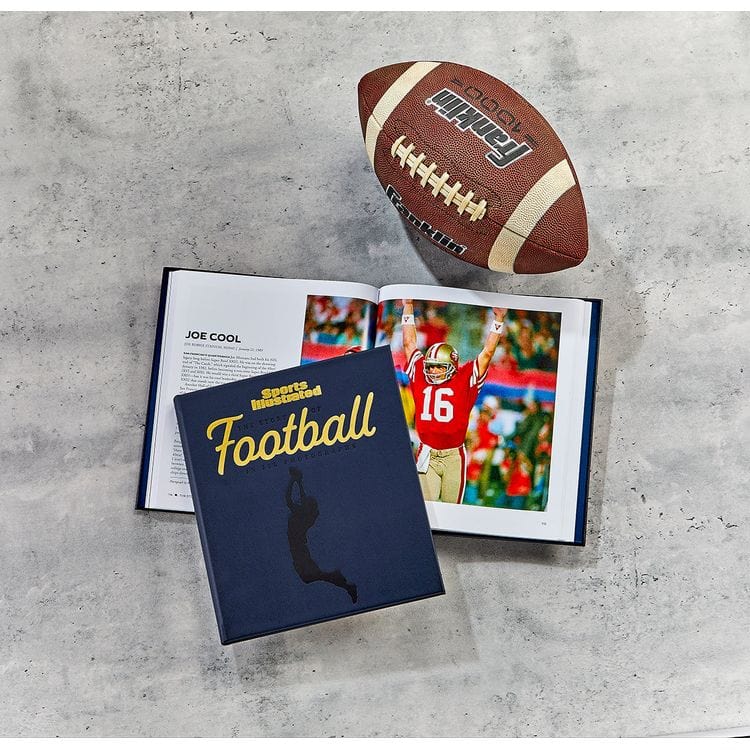 “The Story of Football in 100 Photographs” Book by Sports Illustrated – Navy - FAO Schwarz