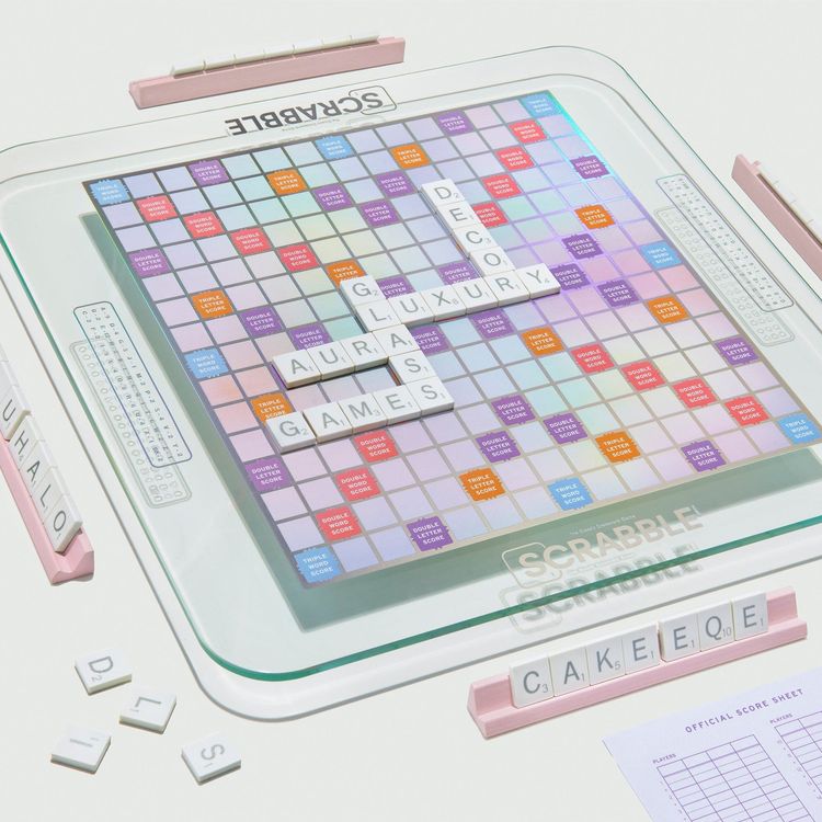 Scrabble Aura Glass Edition - FAO Schwarz