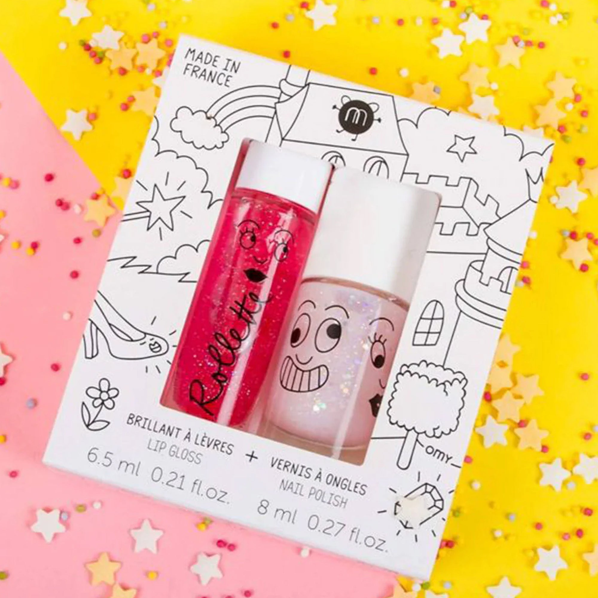 Fairytales Nail Polish & Lip Gloss Set - FAO Schwarz