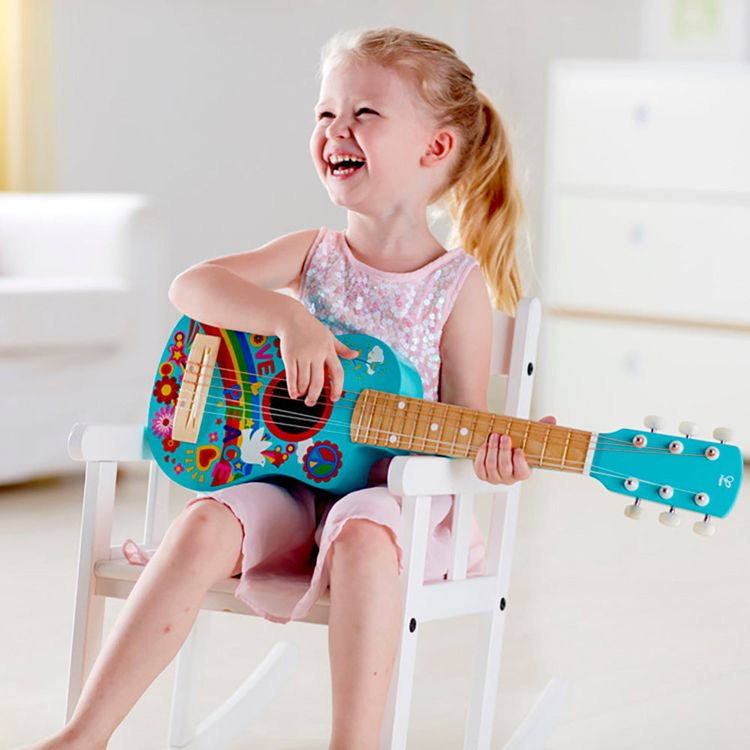 Flower Power Guitar - FAO Schwarz