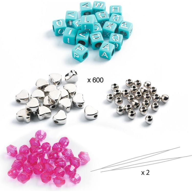 Jewelry Making Alphabet Beads – Silver - FAO Schwarz