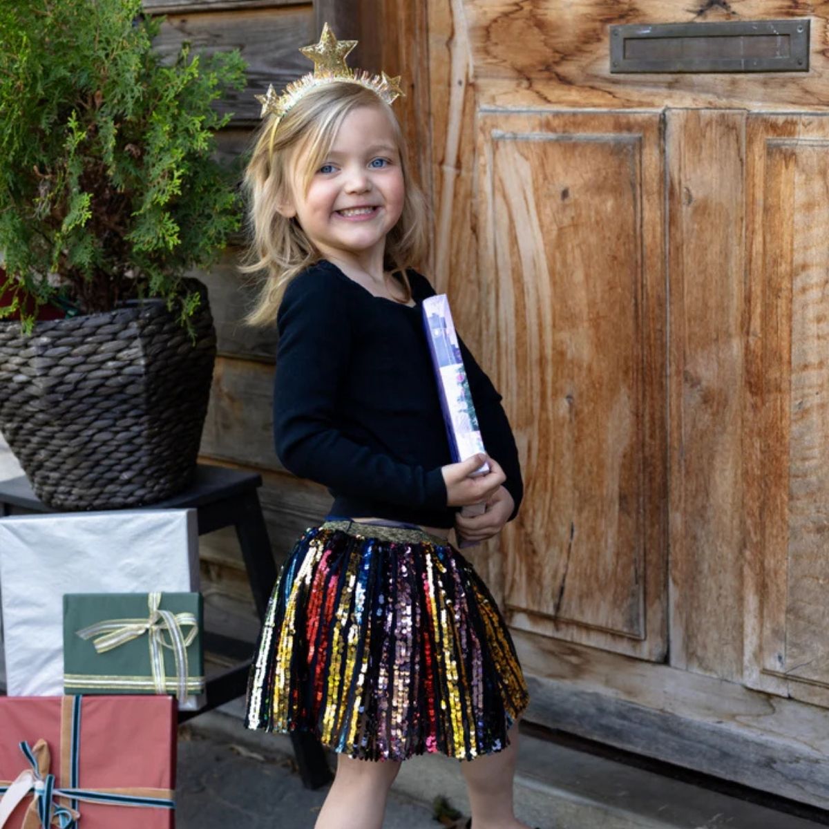 Sequins Show Stopper Skirt – Size 4-6 Years - FAO Schwarz