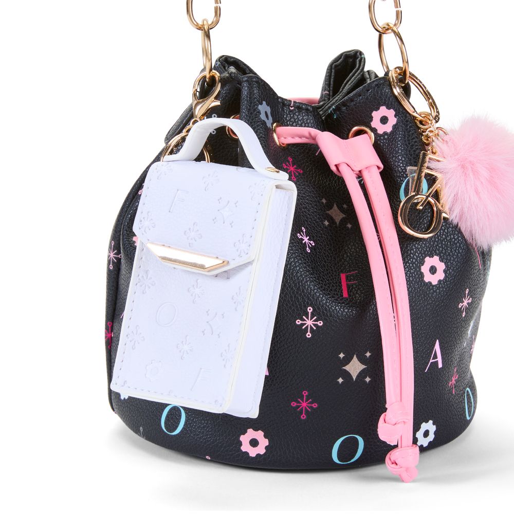 7th Ave. Mini Pouch Bag Charm - FAO Schwarz