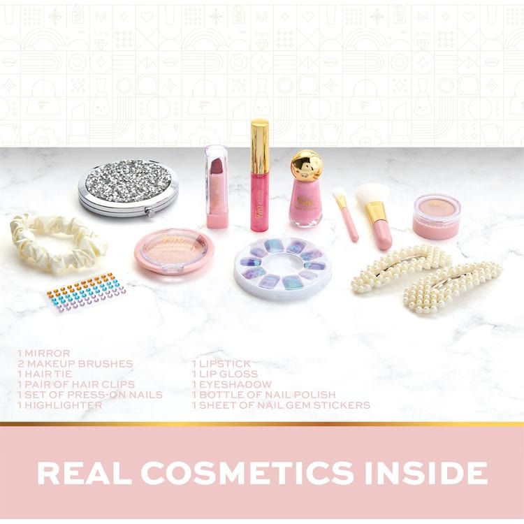 12 Piece Makeup Surprise Real Makeup Set - FAO Schwarz