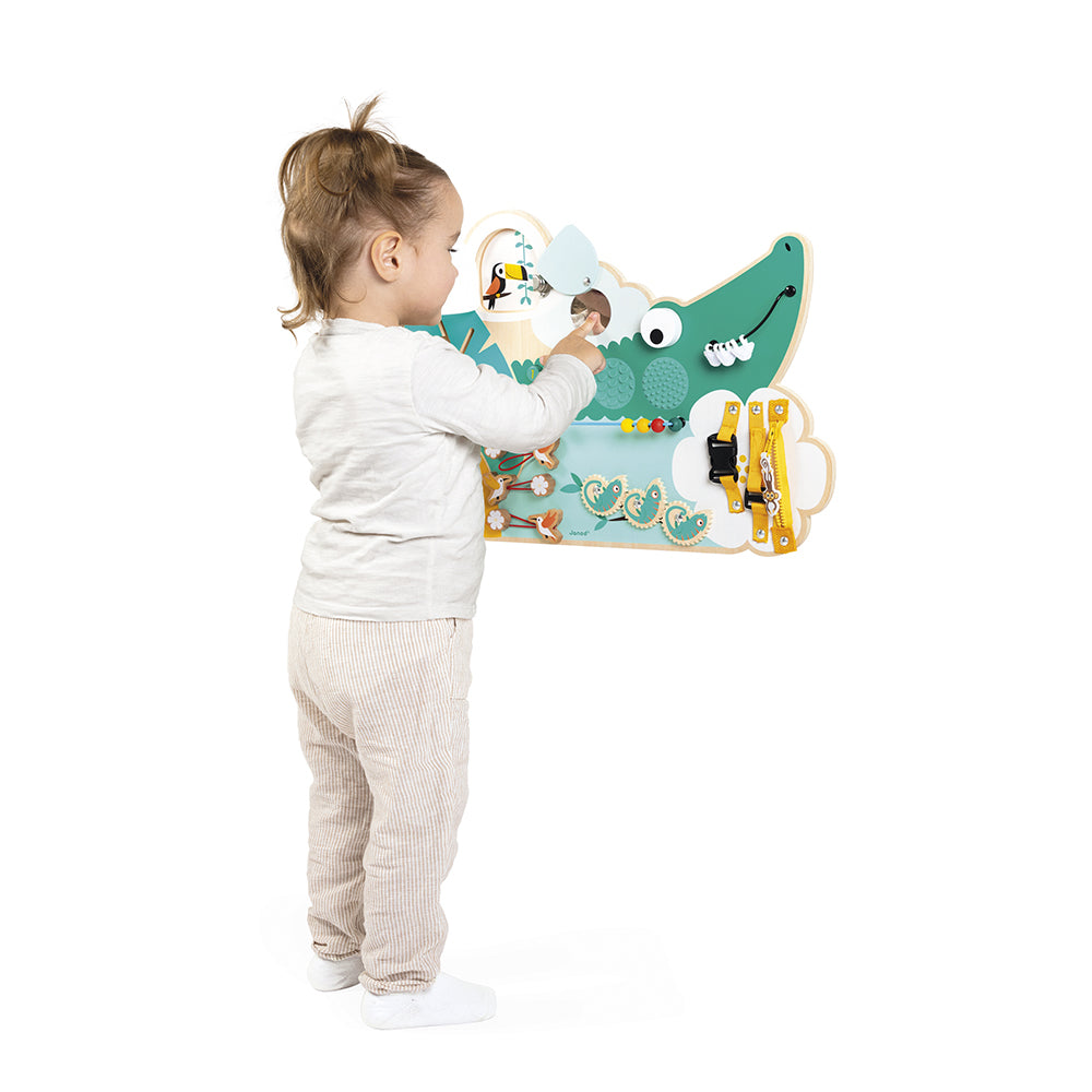 Tropik Crocodile Multi-Activity Busy Board - FAO Schwarz