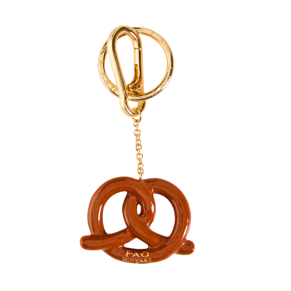 FAO Pretzel Keychain - FAO Schwarz