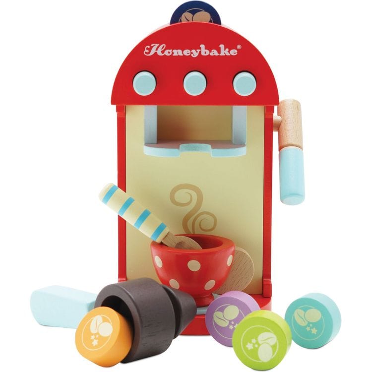 Wooden Toy Coffee Machine & Pods - FAO Schwarz