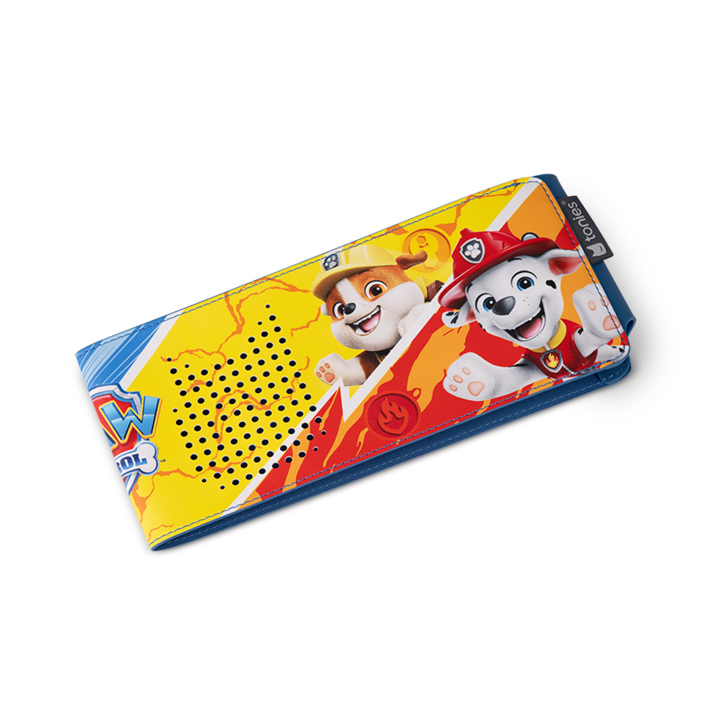 Tonies PAW Patrol Toniebox 2 Bundle with Tonieplay Game, Sleeve and 4 Tonies – Sunset Red - FAO Schwarz