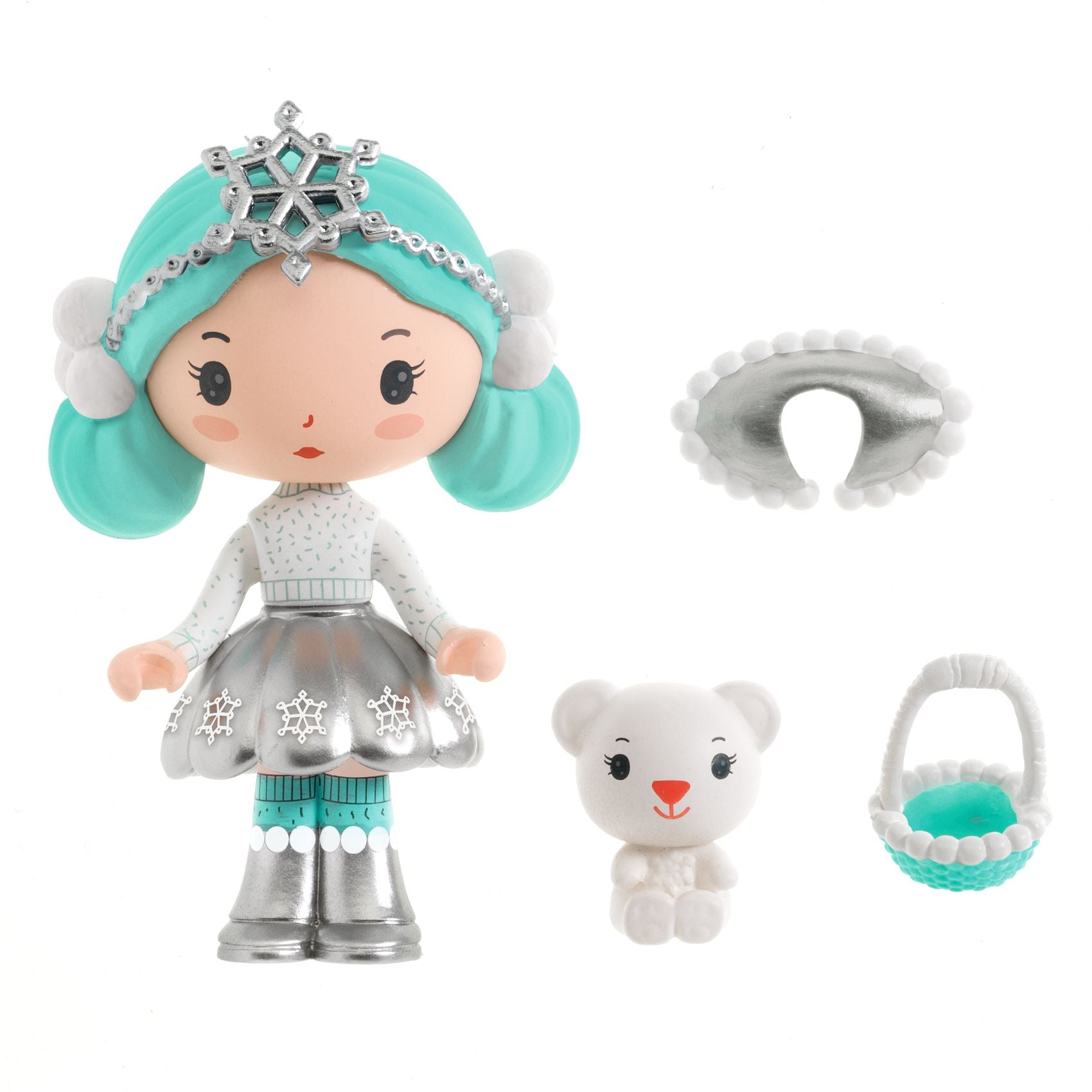 Tinyly Neige & Nours Figurines - FAO Schwarz