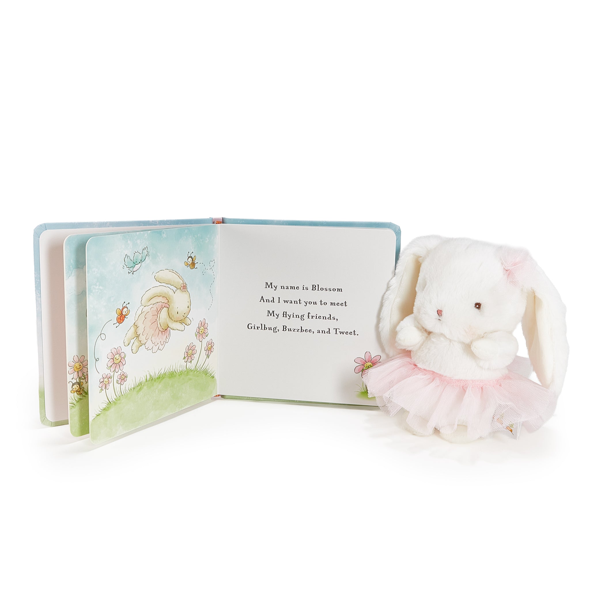 Cricket Island Blossom Bunny Book & Plush Bundle - FAO Schwarz