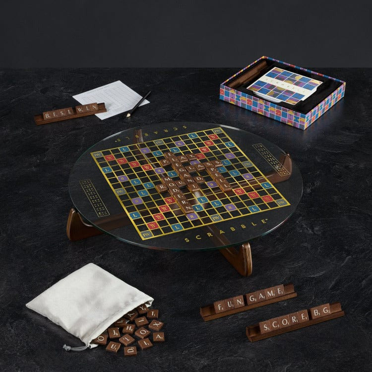 Scrabble Prisma Glass Edition - FAO Schwarz