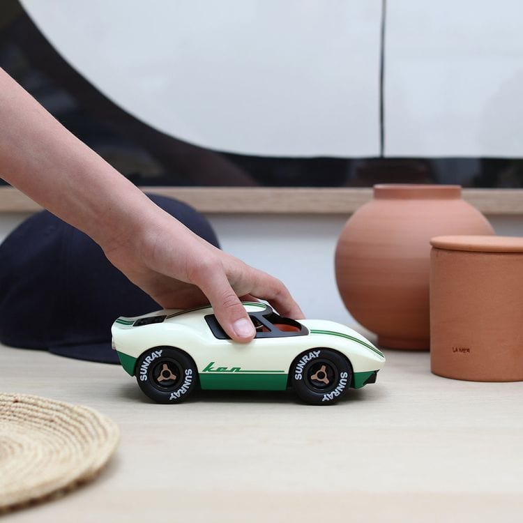 Ken Cline Toy Car – White - FAO Schwarz