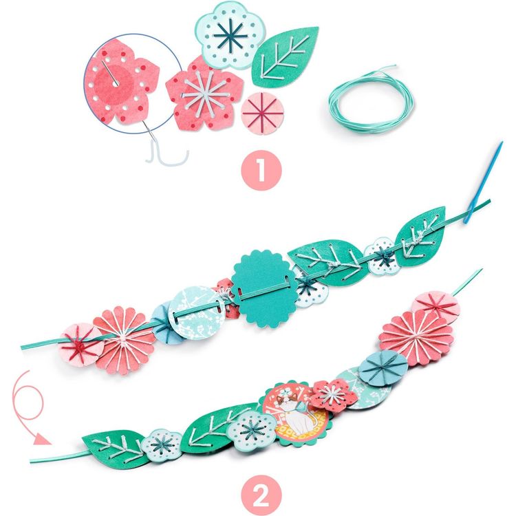 DIY Flora Necklace Craft Kit - FAO Schwarz
