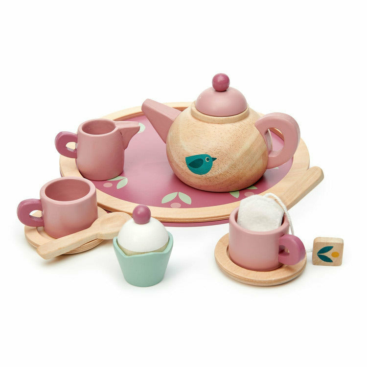 Mini Chef Wooden Birdie Tea Set - FAO Schwarz