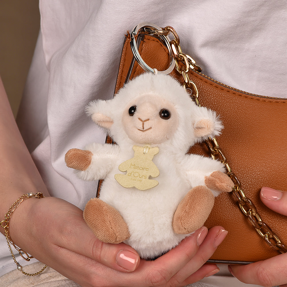 Plush Lamb Bag Charm - FAO Schwarz