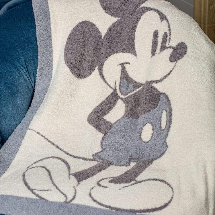 CozyChic Vintage Disney Mickey Mouse Baby Blanket - FAO Schwarz