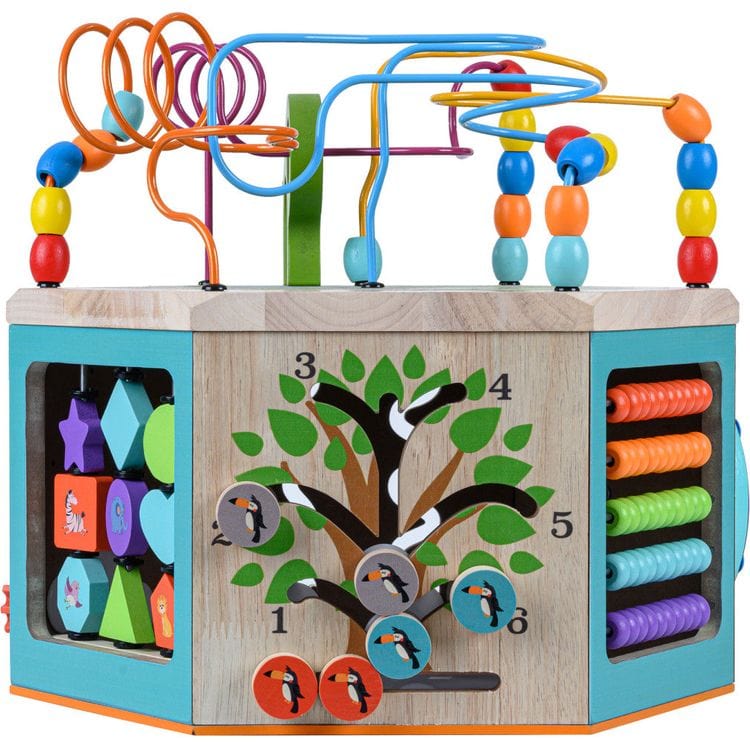 Preschool Play Lab 7-in-1 Large Activity Station - FAO Schwarz