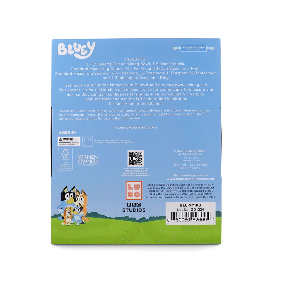 Bluey My First Kitchen Set - FAO Schwarz