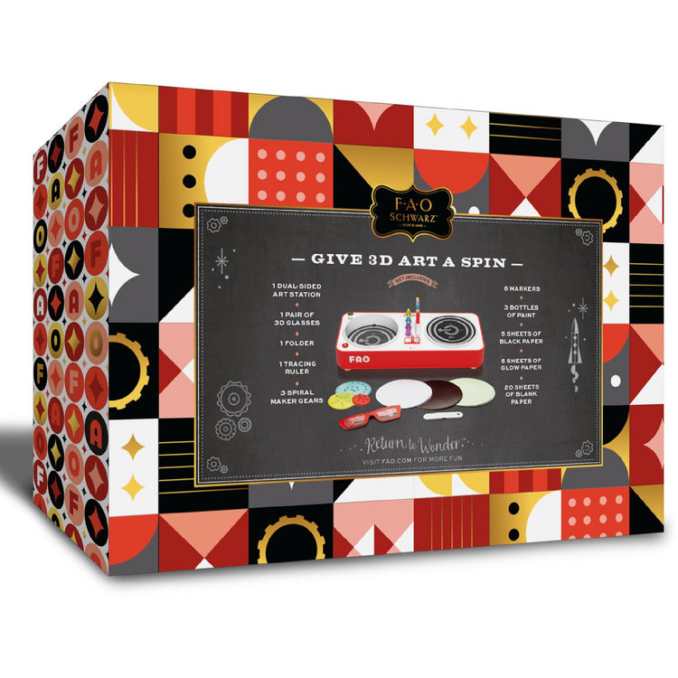 Spin and Twist 3D Art Set - FAO Schwarz