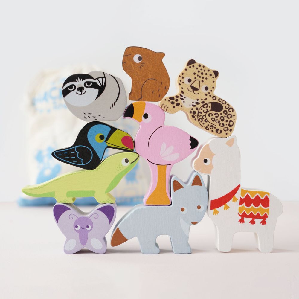 Andes Stacking Animals & Bag - FAO Schwarz
